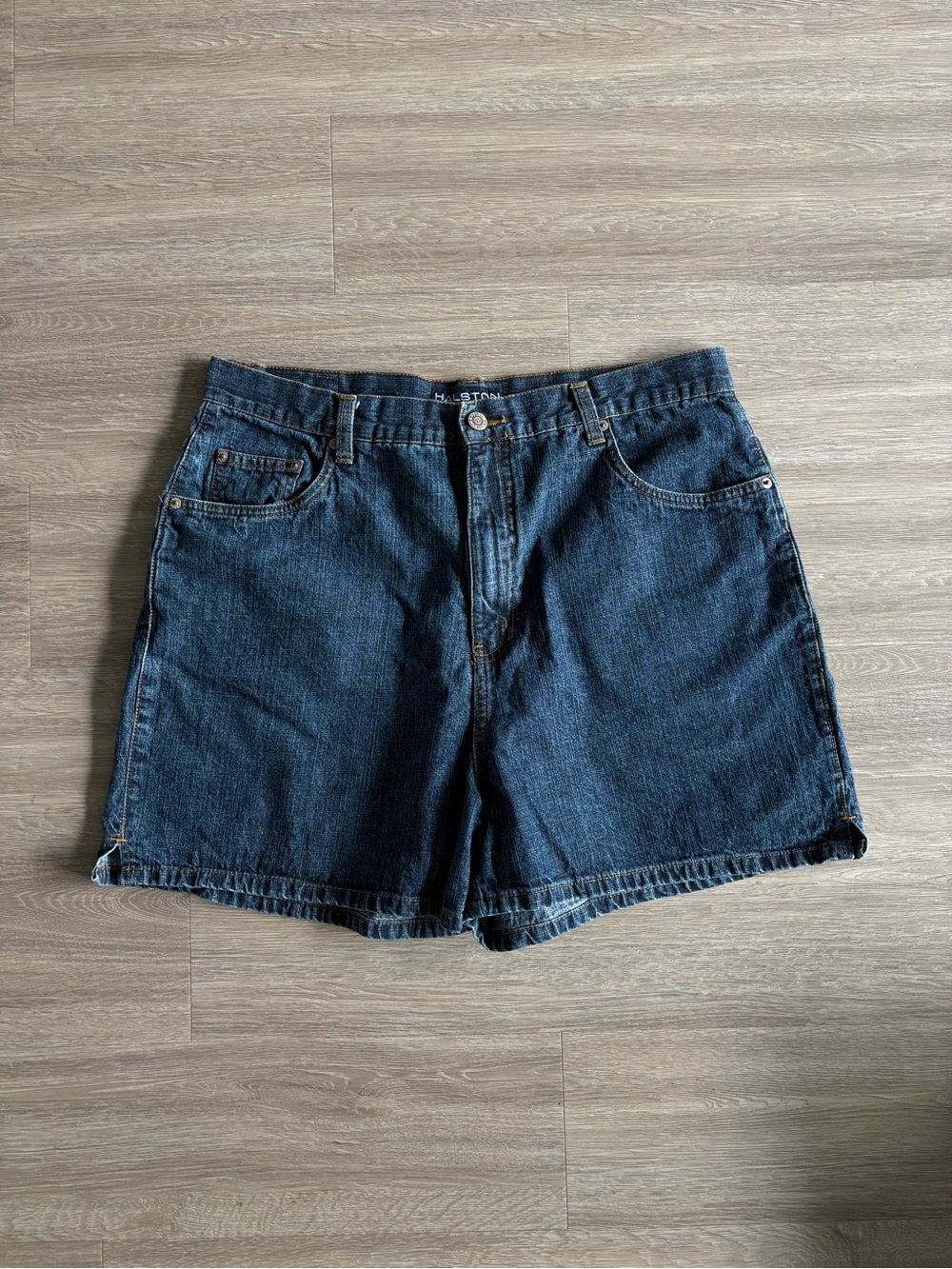 Vintage Halston Denim Shorts 🩵